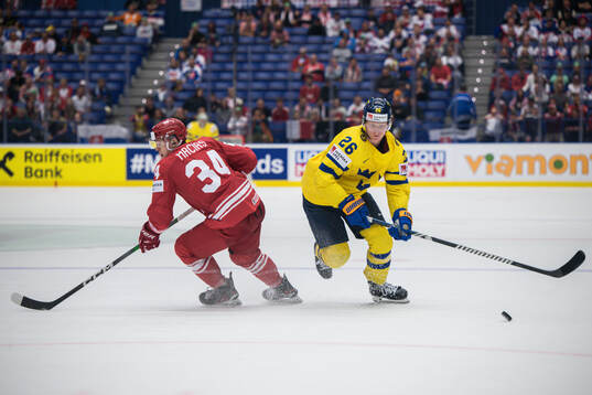 Krzysztof Macias of Poland and Rasmus Dahlin of Sweden
