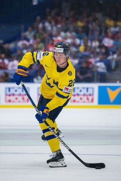 Rasmus Dahlin of Sweden