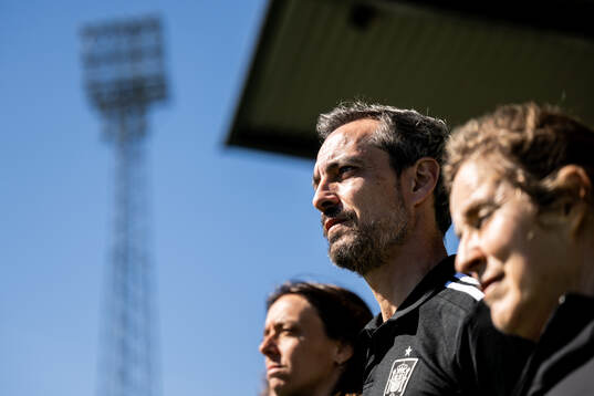 Head coach Kenio Gonzalo of Spain