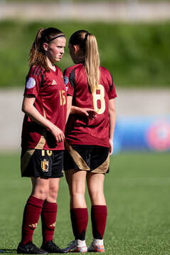 Fleur Heyman and Flo Hermans of Belgium