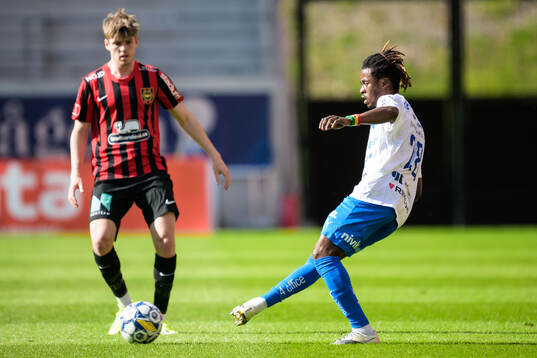 Brommapojkarnas Frederik Christensen och Värnamos Frank