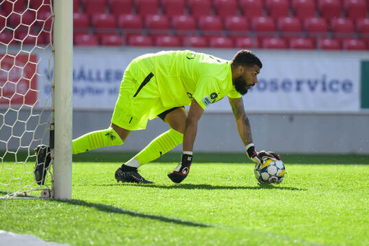 Värnamos målvakt Jonathan Ursin Rasheed