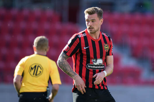 Brommapojkarnas Rasmus Örqvist deppar