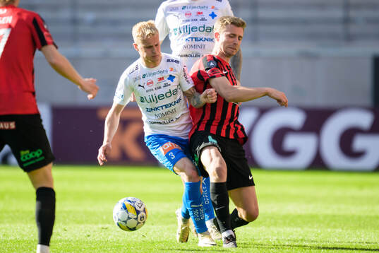 Värnamos Viktor Bergh och Brommapojkarnas Ludvig Fritzson