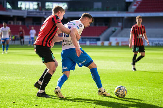 Brommapojkarnas Ludvig Fritzson och Värnamos Ajdin