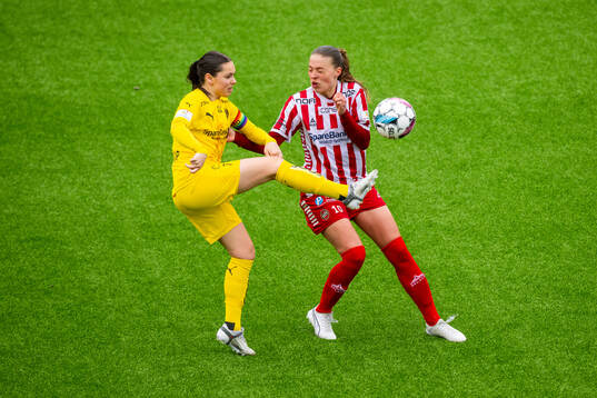 Helene Rædergård Schjelderup of Bodø/Glimt and Emma