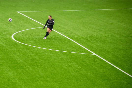Goalkeeper Marie Aspenes of TIL 2020