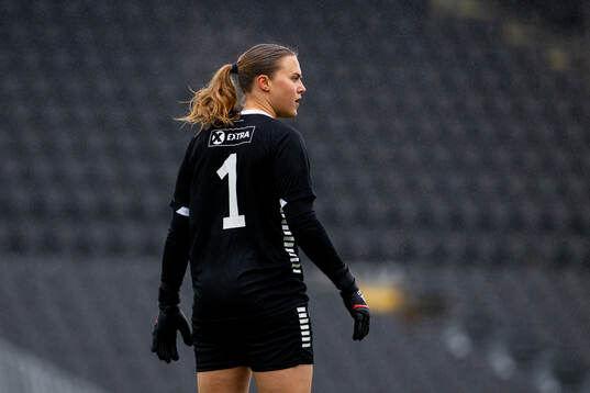 Goalkeeper Marie Aspenes of TIL 2020