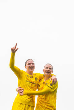 Lærke Hammer and Rikke Fleischer Nedreaas of Bodø/Glimt