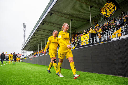 Lærke Hammer and Synne Fredriksen Moe of Bodø/Glimt