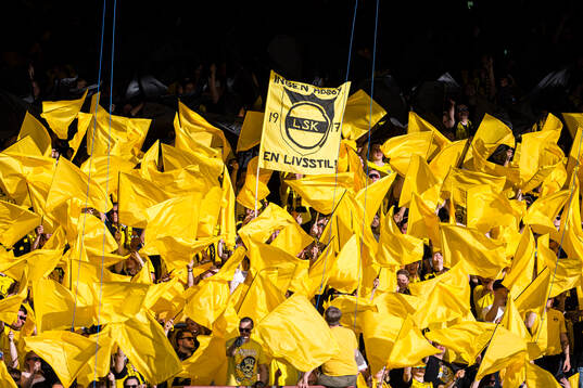 Spectators in the stands