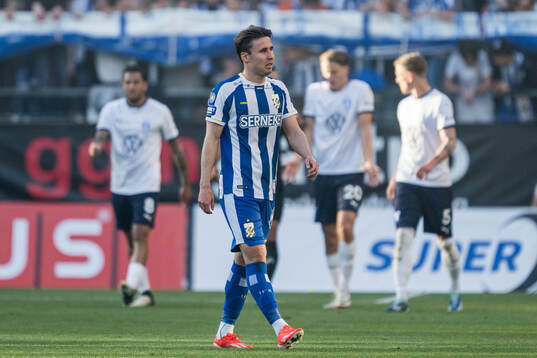 IFK Göteborgs Anders Trondsen deppar