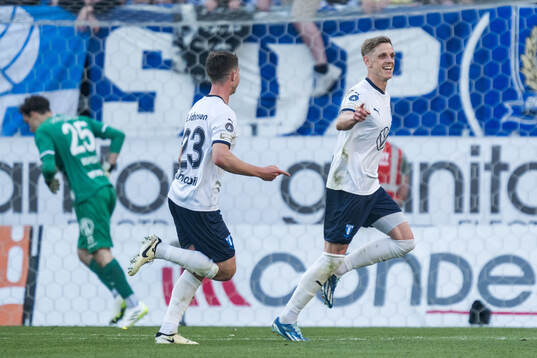 Malmö FFs Søren Rieks jublar