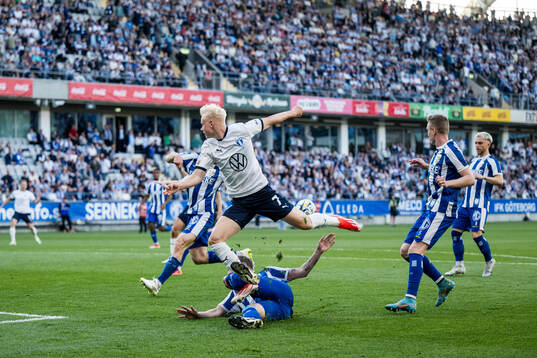 IFK Göteborgs Sebastian Hausner och Malmö FFs Otto