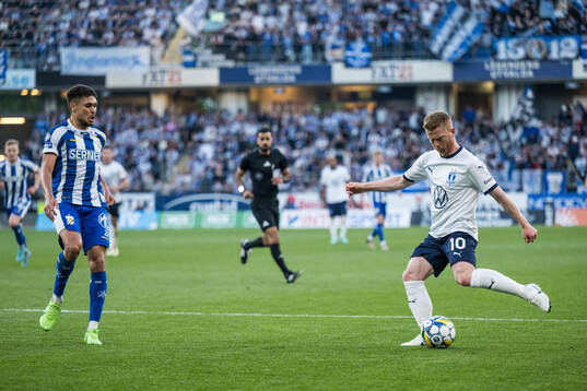 IFK Göteborgs Thomas Santos och Malmö FFs Anders
