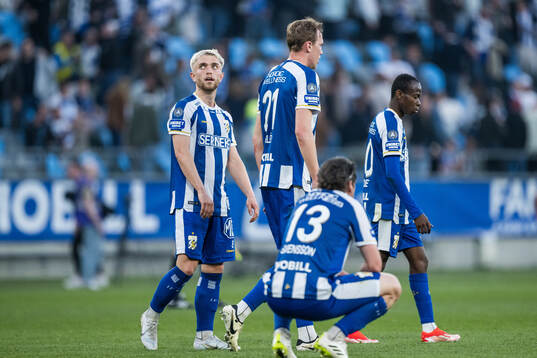 IFK Göteborgs Andreas Pyndt, Adam Carlén, Gustav Svensson