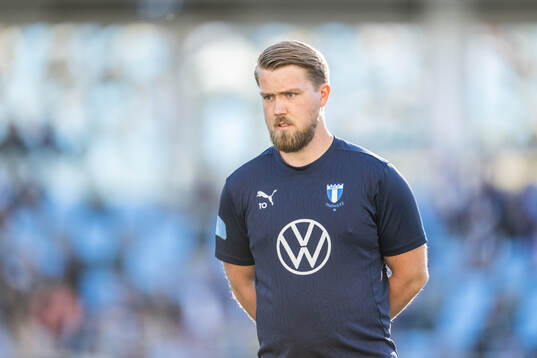 Malmö FFs assisterande tränare Theodor Olsson