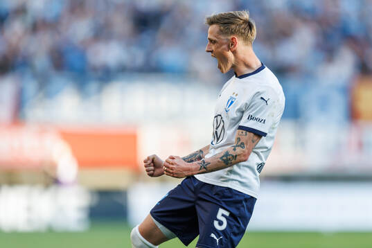 Malmö FFs Søren Rieks jublar
