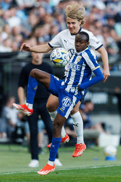 IFK Göteborgs Malick Junior Yalcouye och Malmö FFs