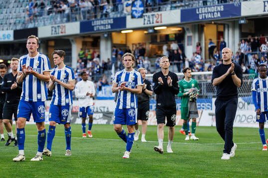IFK Göteborgs spelare deppar