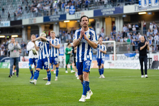 IFK Göteborgs Gustav Svensson deppar