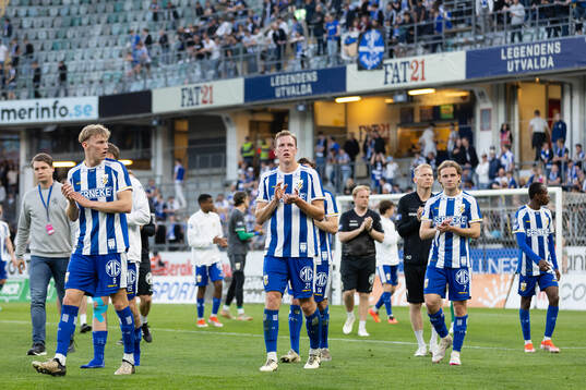 IFK Göteborgs spelare deppar