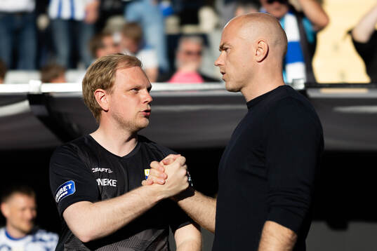 IFK Göteborgs målvaktstränare Johan Wahlund och tränare