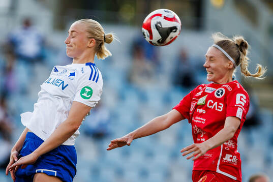 IFK Norrköpings Wilma Leidhammar och KIF Örebros Sanni