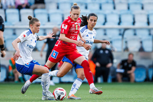 IFK Norrköpings My Cato och Vesna Milivojevic och KIF