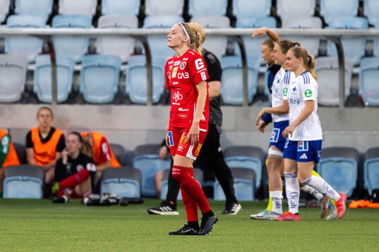 KIF Örebros Sanni Ojanen deppar