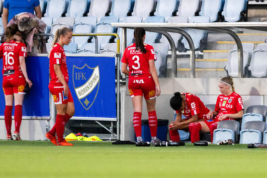 KIF Örebros spelare deppar
