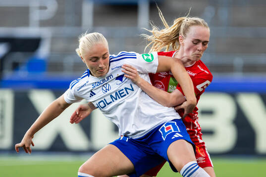 IFK Norrköpings Wilma Leidhammar och KIF Örebros Minea