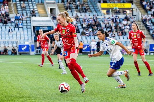 KIF Örebros Minea Lassas och IFK Norrköpings Vesna
