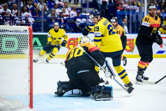 Pontus Holmberg of Sweden