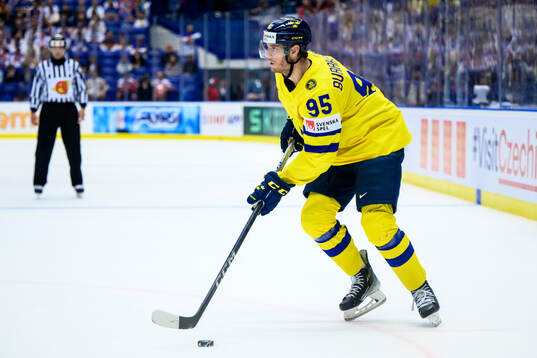 André Burakovsky of Sweden