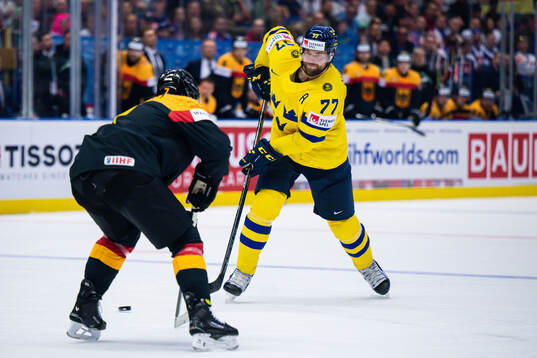 Victor Hedman of Sweden