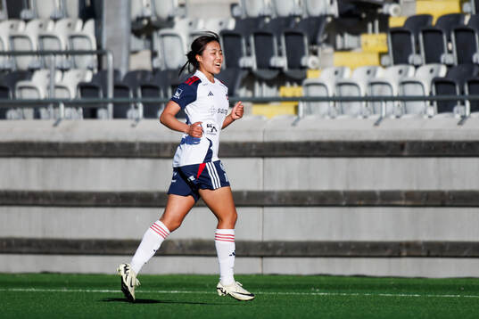 FC Rosengårds Mai Kadowaki jublar