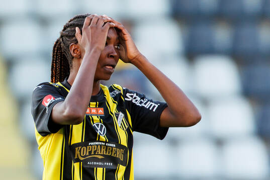 Häckens Aisha Masaka deppar