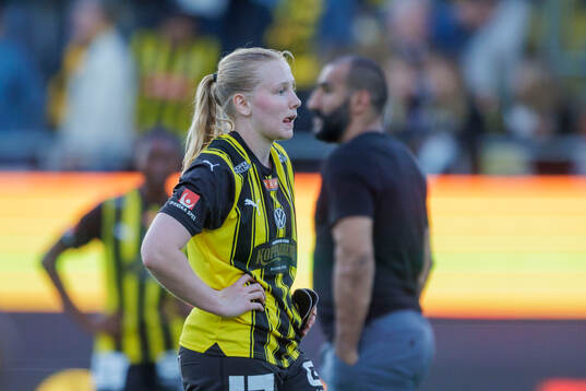 Häckens Johanna Fossdalsá Sørensen deppar