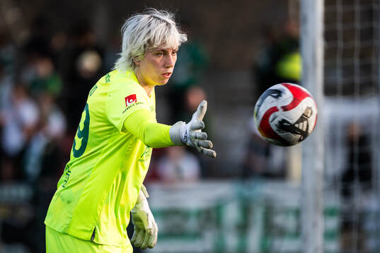 Hammarbys målvakt Moa Edrud