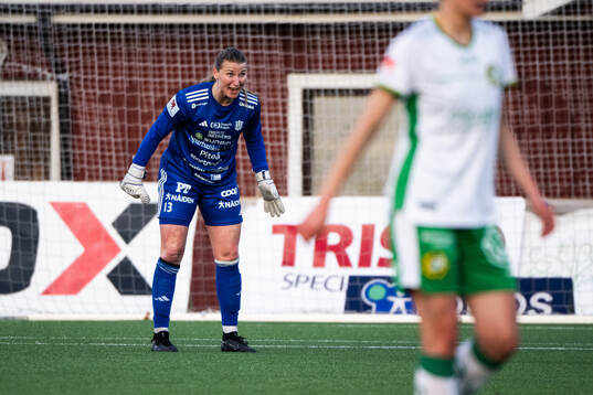 Piteås målvakt Samantha Leshnak Murphy