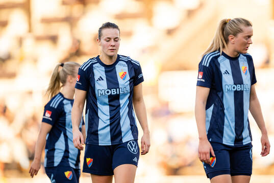 Djurgårdens Ina Vårhus deppar