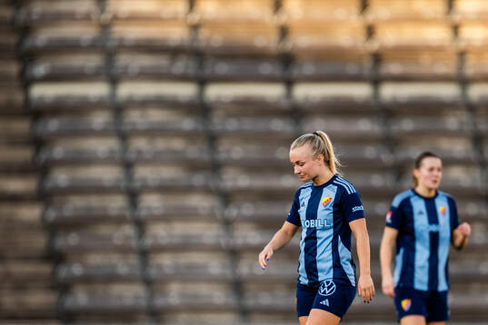 Djurgårdens Tove Almqvist deppar