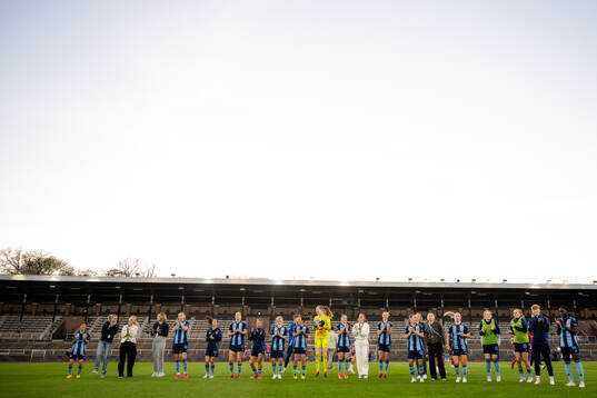 Djurgårdens spelare jublar