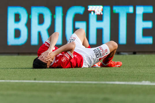 Degerfors Alper Demirol har ont
