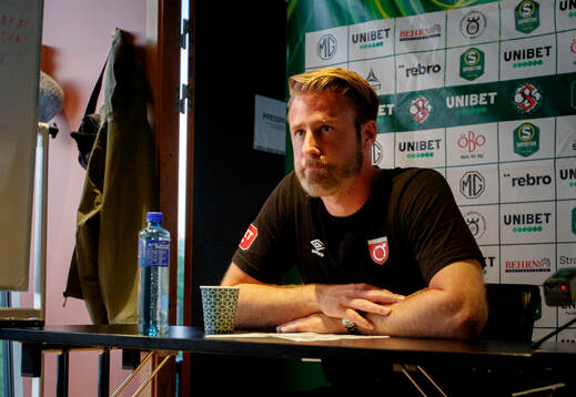 Degerfors tränare William Lundin