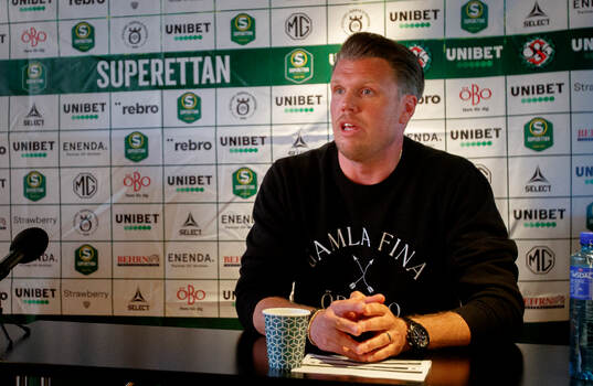 Örebros huvudtränare Christian Järdler