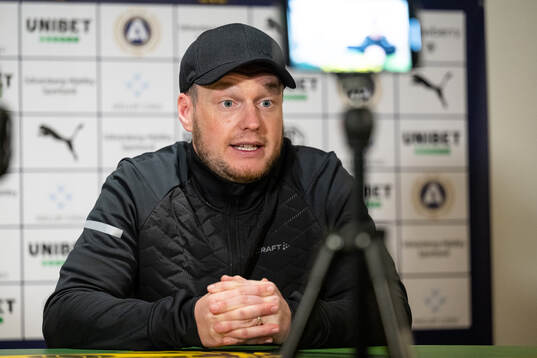Hammarbys tränare Kim Hellberg