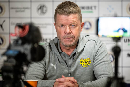 Mjällbys tränare Anders Torstensson