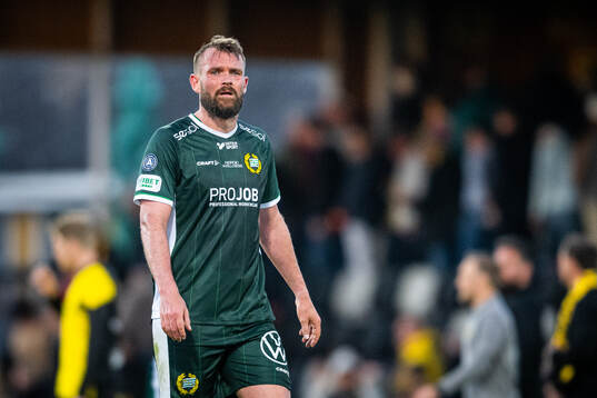 Hammarbys Mads Fenger Nielsen deppar